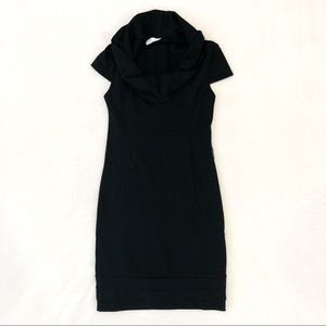 RD Style Cowl Neck Little Black Dress Small
